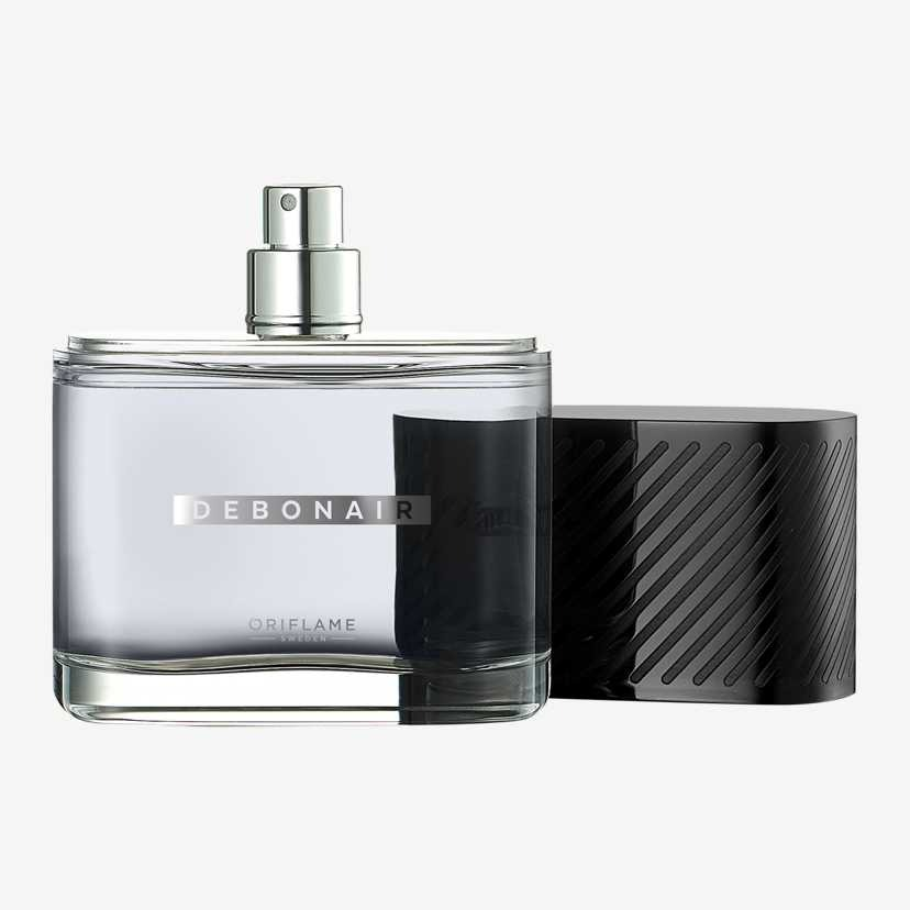 Set complet pentru El, Apa de toaleta pentru barbati Debonair 75 ml, insotit de insigna Dactylion cu mesaj motivational [2]