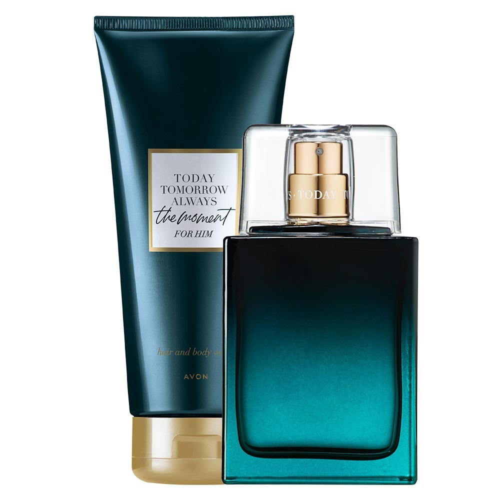 Set complet pentru El TTA The Moment (apa de toaleta, gel de dus pentru corp si par), insotit de insigna Dactylion cu mesaj motivational, cadou un trandafir rosu suflat la baza cu aur [4]