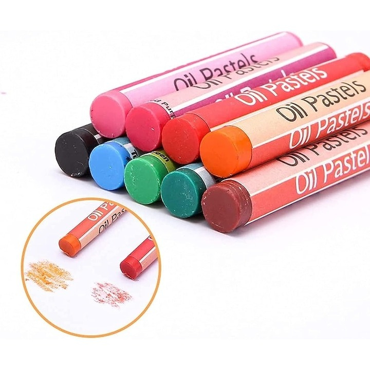 Set complet pentru pictura si desen, 123 piese, creioane, markere, acuarele, valiza lemn inclusa [15]