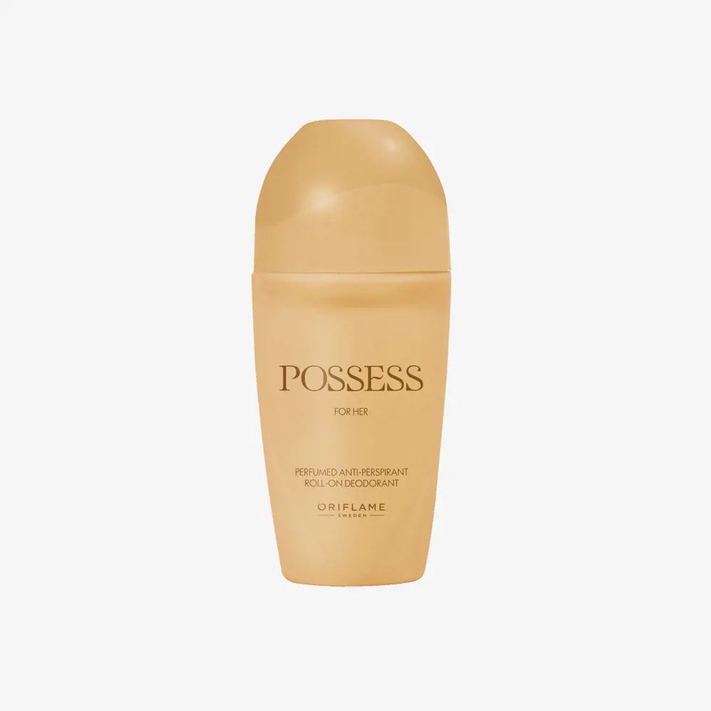 Set complet Possess Oriflame 50 ml, 8 ml, crema de corp 250 ml, deodorant spray 75 ml si roll-on 50 ml, parfum chipre fructat cu magnetism hipnotic inspirat de seductia Cleopatrei [6]