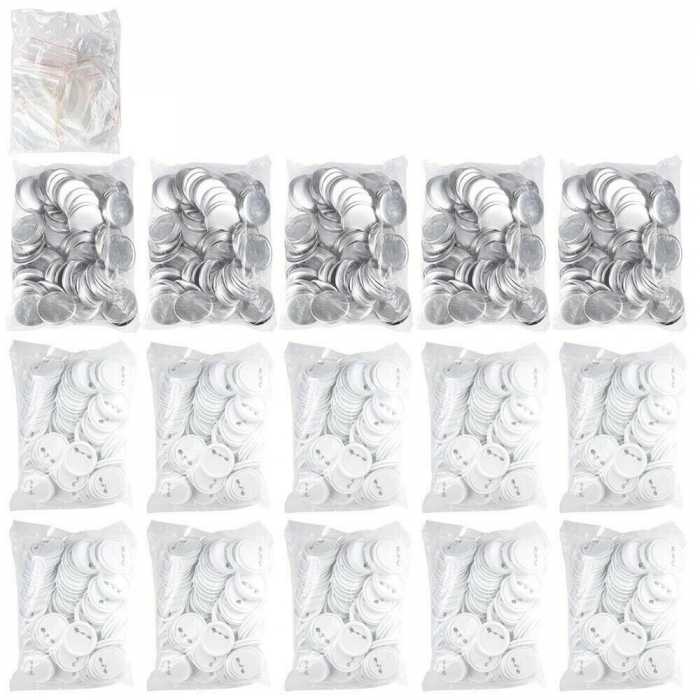 Set complet Presa insigne 75 mm din otel + kit complet 500 insigne [10]