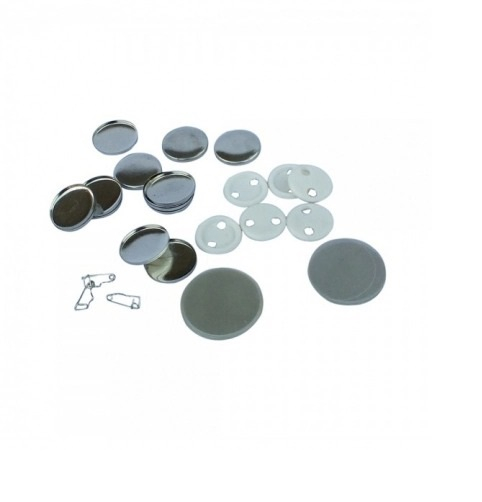 Set complet Presa insigne 32 mm din otel + kit complet 500 insigne [10]