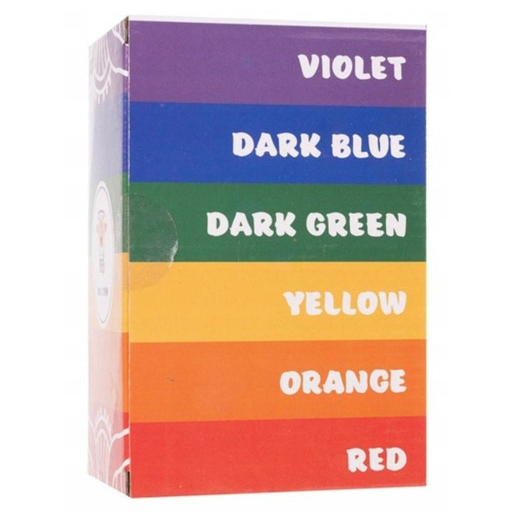 Set culori pulbere Holi – variante 6 culori si 10 culori, pulbere colorata intensa pentru festivaluri, petreceri si evenimente tematice [10]