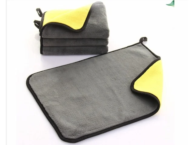 Set curatare geamuri auto cu perie anti-aburire si laveta microfibra premium 30x30cm [3]