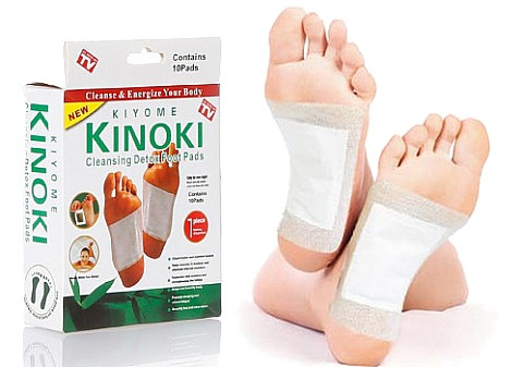 Set de 10 plasturi tratament detoxifiere pentru curatarea picioarelor [1]