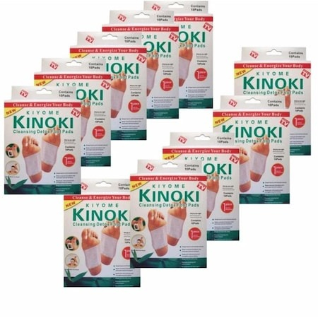 Set de 100 plasturi tratament detoxifiere pentru curatarea picioarelor [1]