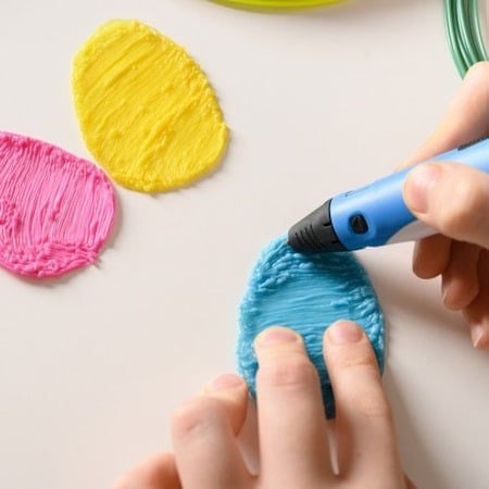Set de 20 filamente color, 60 metri, pentru creion 3D, rezerve universale de 3 m - Multicolor [4]