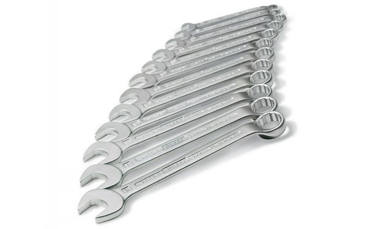 Set de chei inelare profesionale 10-32mm, 17 piese, crom vanadiu, husa transport inclusa [4]