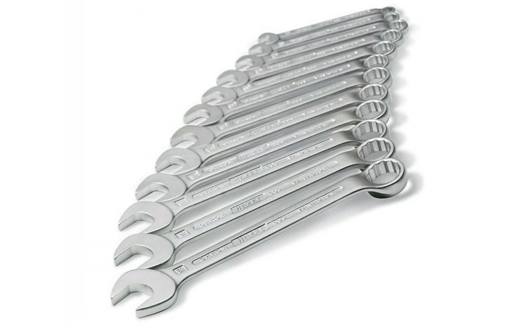 Set de chei inelare profesionale 6-32mm, 21 piese, crom vanadiu, husa transport inclusa [5]