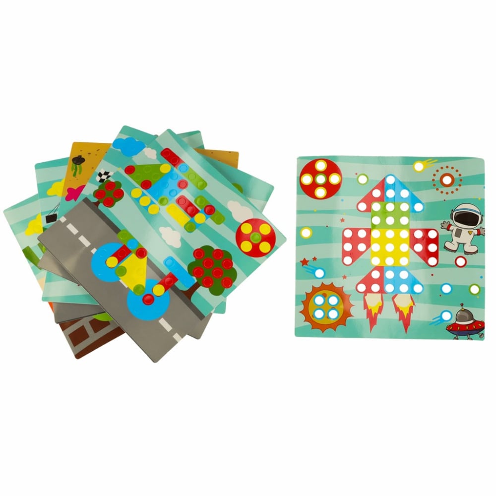 Set de constructie pentru copii, bormasina, suruburi, 261 piese, plastic, multicolor [13]