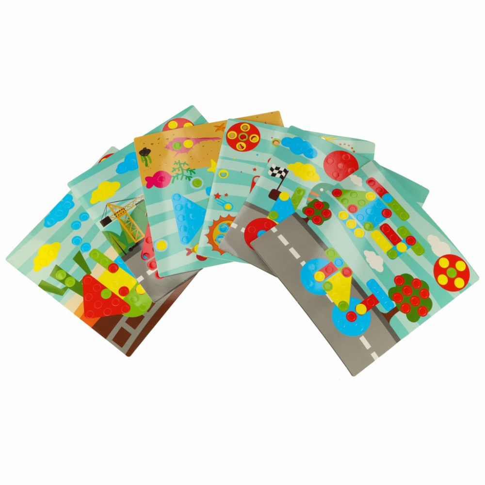 Set de constructie pentru copii, bormasina, suruburi, 261 piese, plastic, multicolor [11]