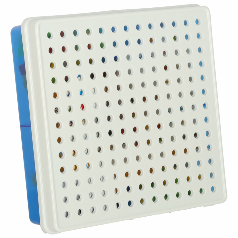 Set de constructie pentru copii, bormasina, suruburi, 261 piese, plastic, multicolor [10]