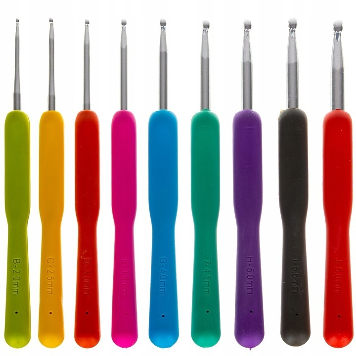 Set de crosetat cu 85 de piese, cu husa de depozitare – accesorii complete pentru proiecte creative si lucrari manuale precise [7]