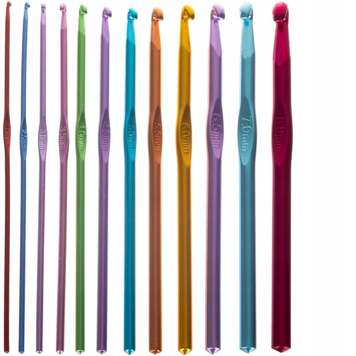 Set de crosetat cu 85 de piese, cu husa de depozitare – accesorii complete pentru proiecte creative si lucrari manuale precise [9]