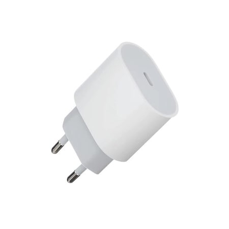 Set incarcator priza 25W 1x USB-C + 2 cabluri USB C-C si USB C - Iphone [2]