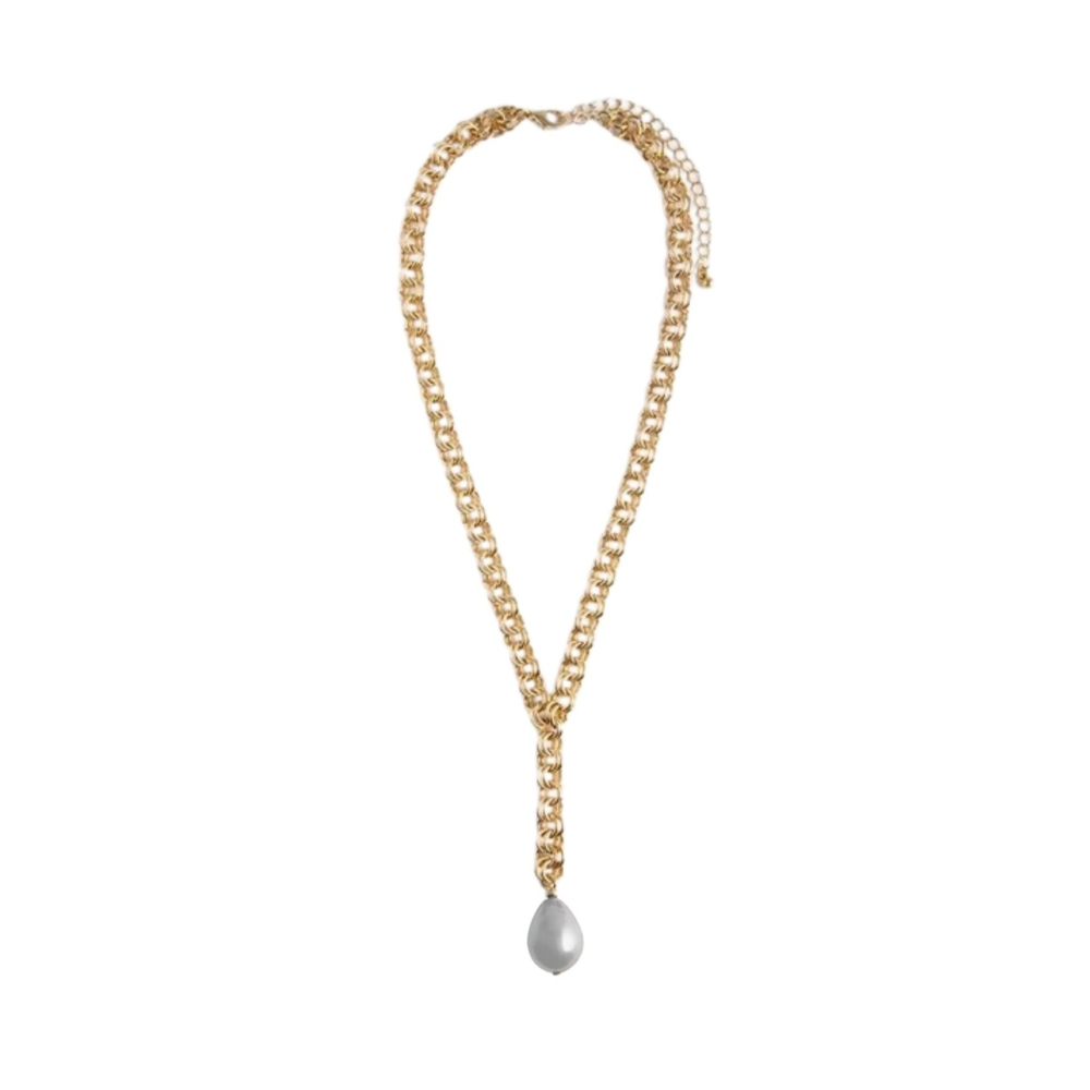 Set inel, colier și brățară Avon Lestari – bijuterii elegante aurii cu detalii fine și perle decorative, ideal pentru cadou sau ocazii speciale [6]