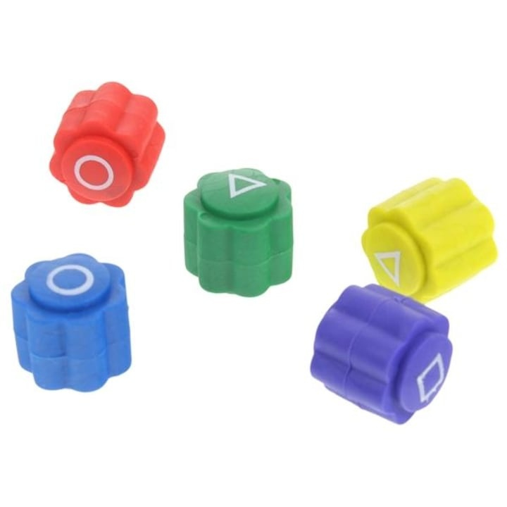 Set joc de dexteritate Gonggi Nobo Kids, transparent, 1.5 x 1.5 x 1.5 cm [2]