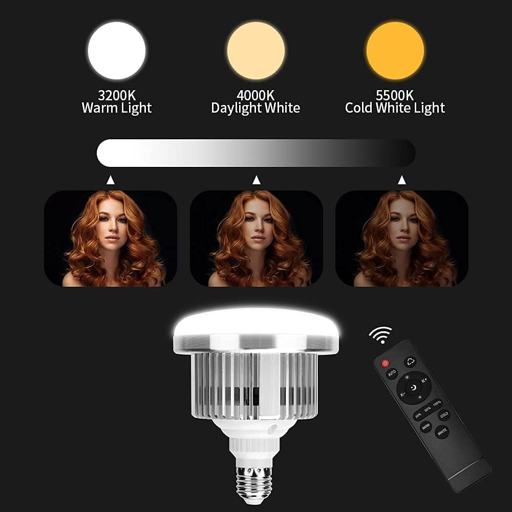 Kit de 2 softboxuri, 2 trepiezi reglabili 200 cm, 2 becuri LED de 105W cu telecomanda control, geanta de transport inclusa [9]