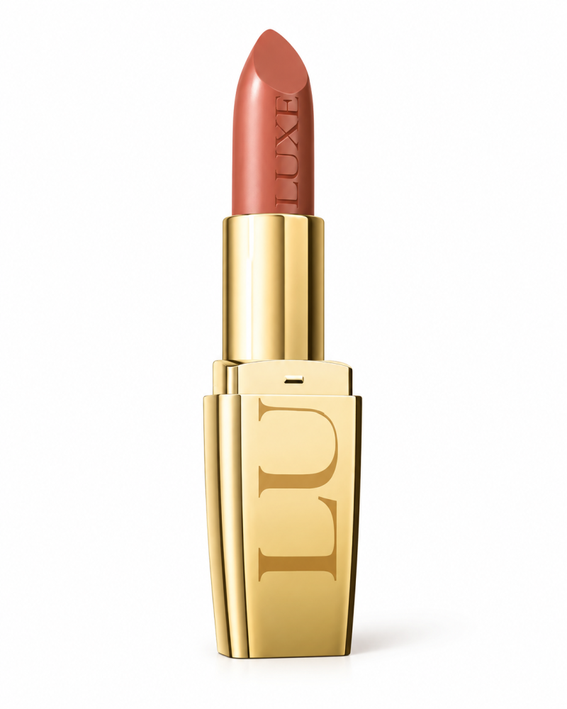 Set Luxe Lustering Nude, Ruj pentru Buze + Gel de Dus Senses Pink Sands 250 ml, Avon [2]