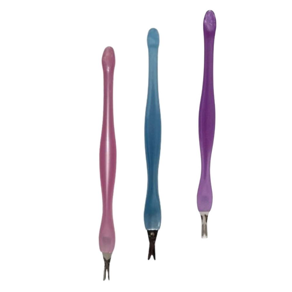 Set manichiura profesional 7 piese, cu pila, buffer, instrumente pentru cuticule, curatare si lustruire, trusa compacta pentru ingrijirea unghiilor acasa sau in salon – disponibil in culorile mov, roz [14]