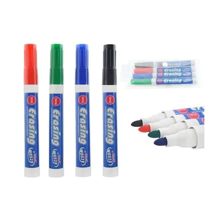 Set 4 markere pentru copii,reincarcabile, cu varf rotund de 2.8 mm - Multicolor [2]