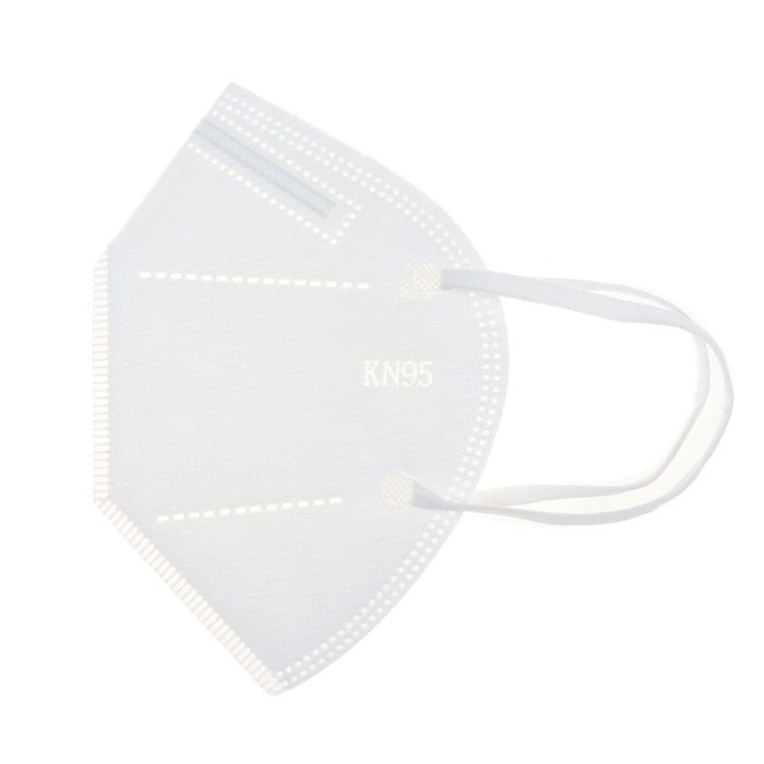 Set masca de protectie KN95 si viziera reutilizabila pentru adulti, filtrare ridicata, culoare alba [25]