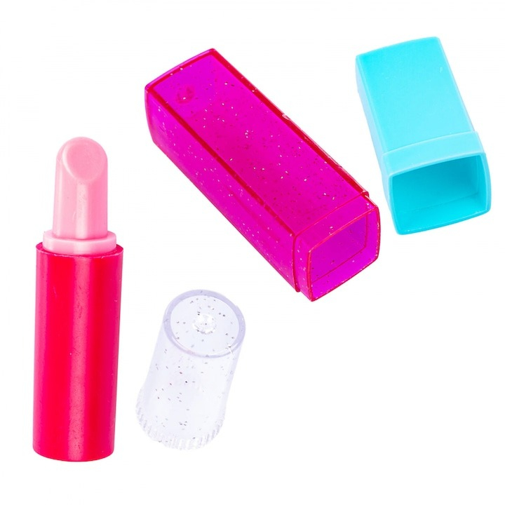 Set masuta de toaleta pentru copii, uscator, parfum, bijuterii, plastic, multicolor, 34 x 24 x 5.5 cm [7]