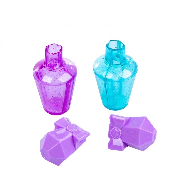 Set masuta de toaleta pentru copii, uscator, parfum, bijuterii, plastic, multicolor, 34 x 24 x 5.5 cm [4]