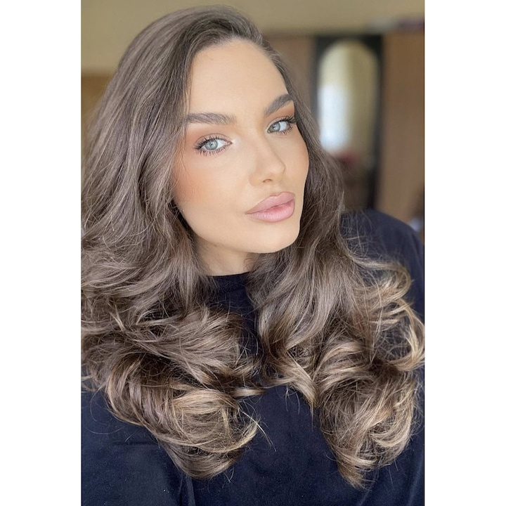 Set ondulator de par fara caldura, din spuma moale, accesorii incluse, roz – bucle uniforme si volum peste noapte, fara deteriorarea firului de par [7]