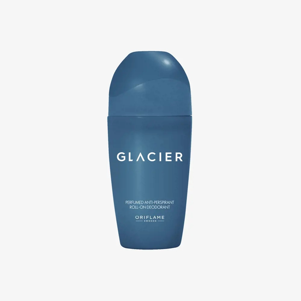 Set Oriflame Glacier pentru barbati, apa de toaleta 100 ml si deodorant roll-on antiperspirant parfumat 50 ml, aroma proaspata citrica aromatica [10]
