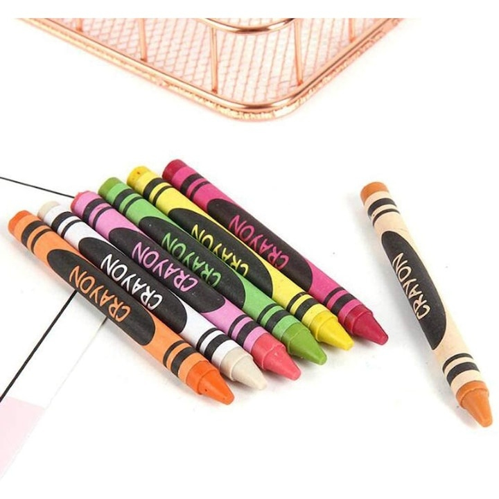 Set pictura si desen pentru copii, 150 piese, creioane, pasteluri, acuarele, carioci si accesorii, trusa depozitare usoara, multicolor [9]