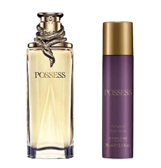 Set Possess Oriflame 50 ml si deodorant spray 75 ml, parfum chipre fructat cu magnetism hipnotic inspirat de seductia Cleopatrei [7]