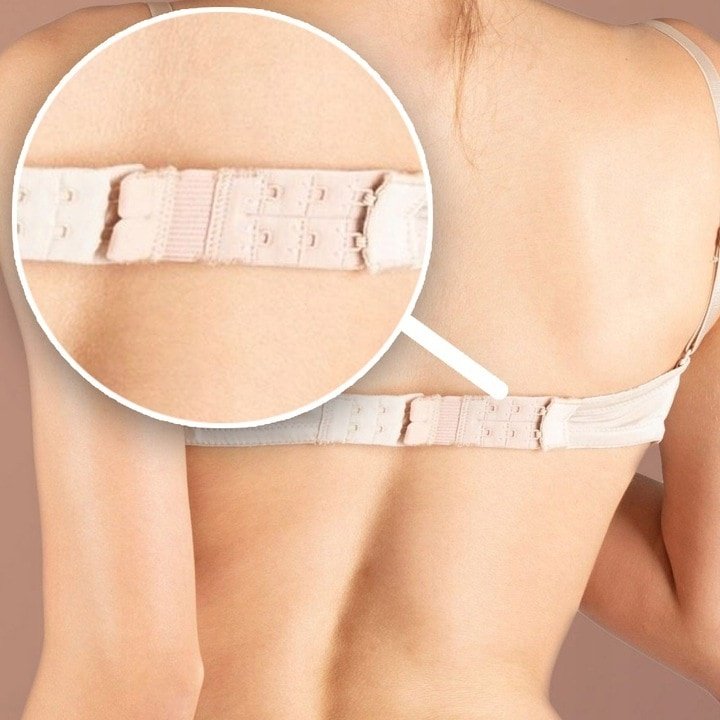 Set prelungire sutien, extensii cu 3 pozitii de prindere, 3 bucati, elastic, 5x3.2 cm, negru/crem/alb – solutie practica pentru marirea circumferintei sutienului [3]