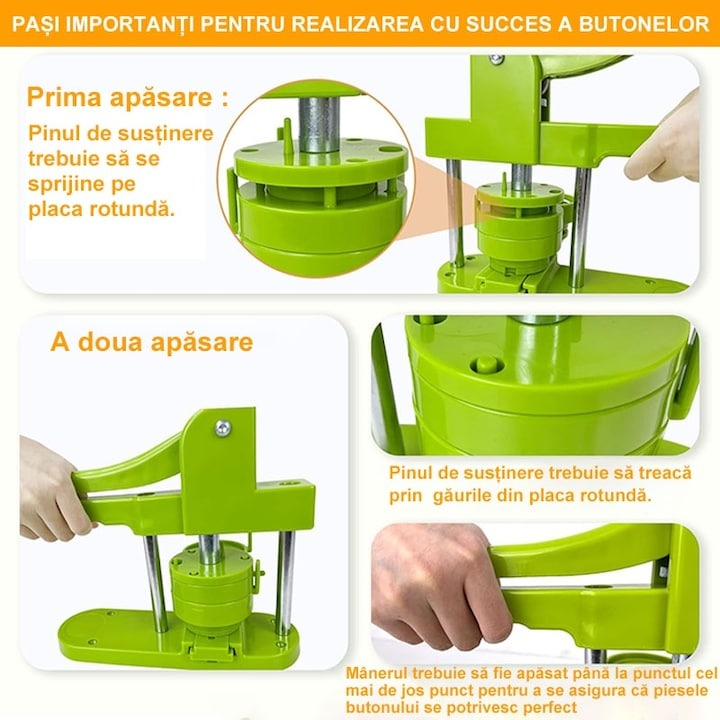Set Presa Insigne Verde 58 mm + kit complet 100 insigne 58 mm + carte magica [3]