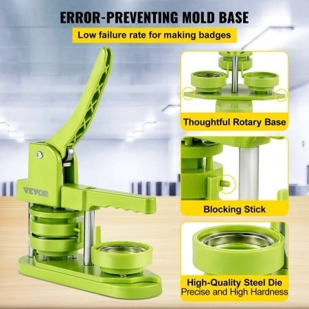 Set Presa Verde Insigne 25 mm + kit complet 1000 insigne 25 mm [4]