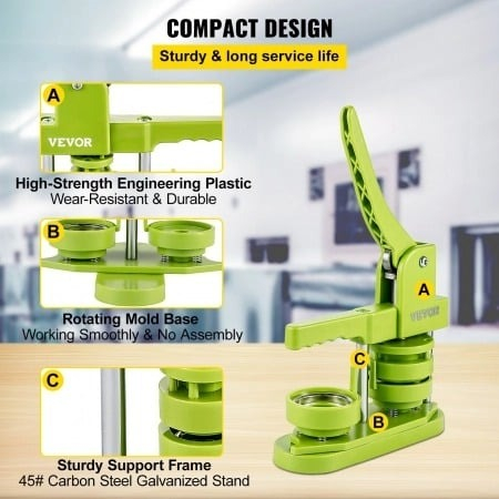 Set Presa Verde Insigne 25 mm + kit complet 1000 insigne 25 mm [2]