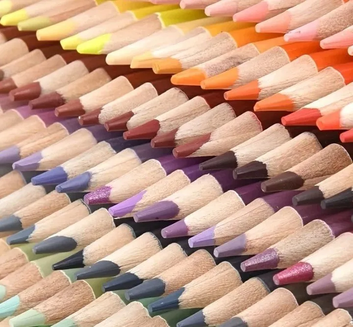 Set profesional 120 creioane colorate multicolore [5]