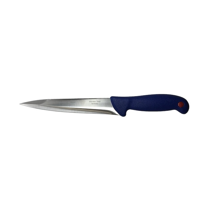 Set profesional de macelarie, injunghiat, filetat, transat, dezosat, 3 cutite, satar, suport magnetic [4]