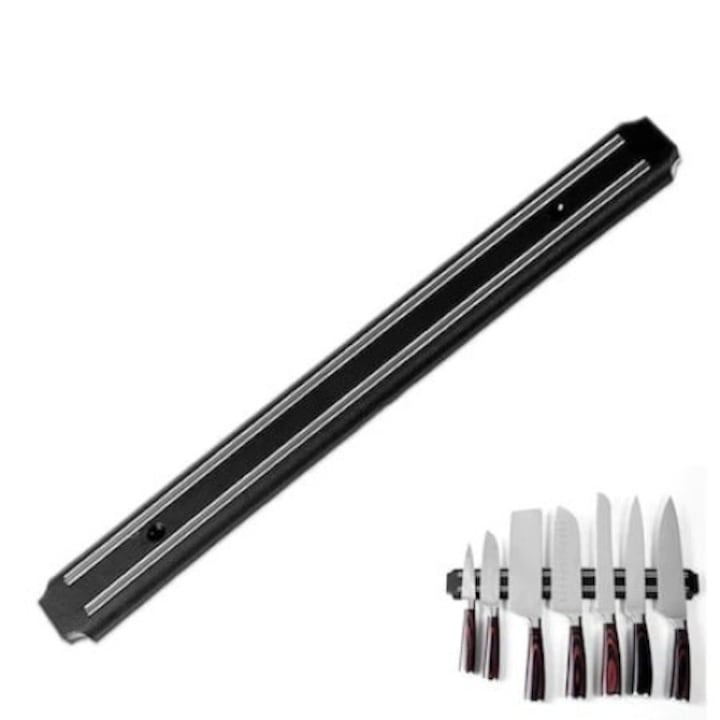 Set profesional de macelarie, injunghiat, filetat, transat, dezosat, 3 cutite, satar, suport magnetic [6]