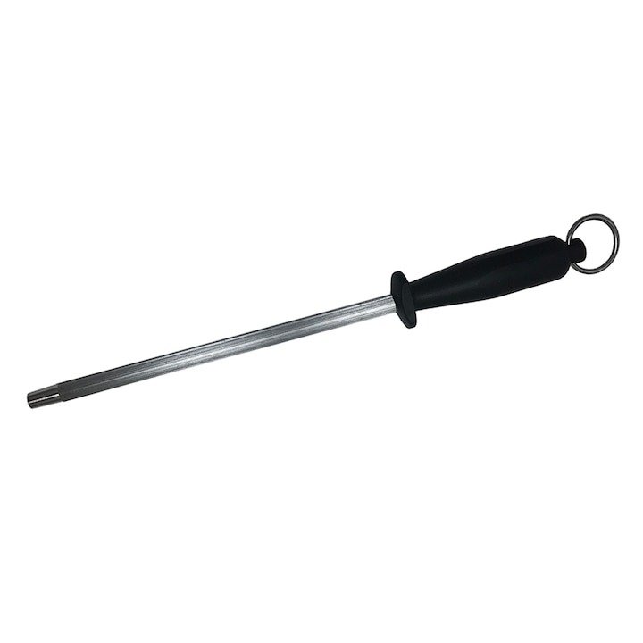Set profesional de macelarie, transat, dezosat, injunghiat, filetat, 4 cutite si masat pentru ascutit [6]