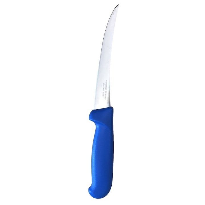 Set profesional pentru macelarie, 3 cutite, 1 satar, 1 masat pentru ascutit [4]