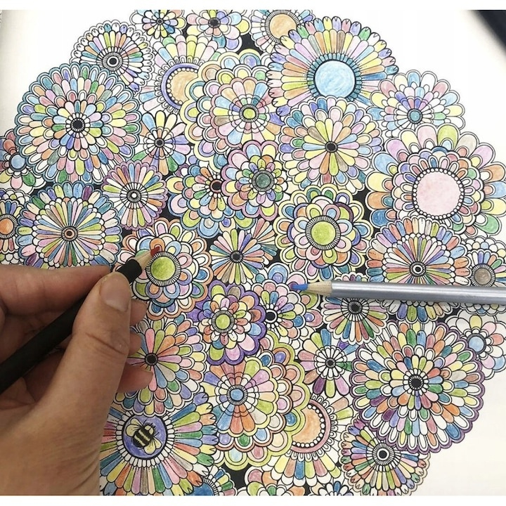 Set profesional pentru schite in creion, 72 piese, creioane colorate, bloc desen, mapa depozitare – complet si portabil pentru artisti, studenti si pasionati de desen [8]