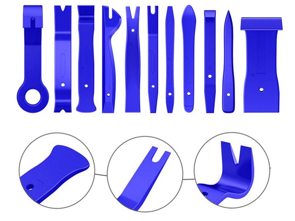 Set 11 Leviere Antizgarieturi pentru demontare auto si extractor metalic [3]