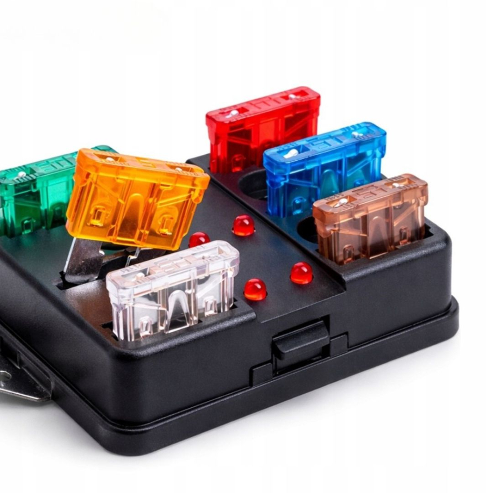Set sigurante auto 300 buc, 2A-40A, Micro Mini Standard (ATO), organizator cu extractor, sigurante fuzibile pentru autoturisme, camioane, motociclete si rulote [5]