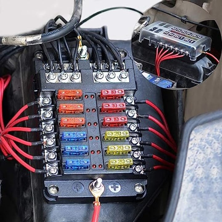 Set sigurante lamelare auto, pachet extins Haul – 56 bucati, amperaje diferite [2]