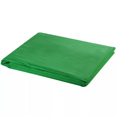 Kit foto studio, suport fundal reglabil 2x3m, clesti de prindere + panza de fundal verde 3x3 m [4]