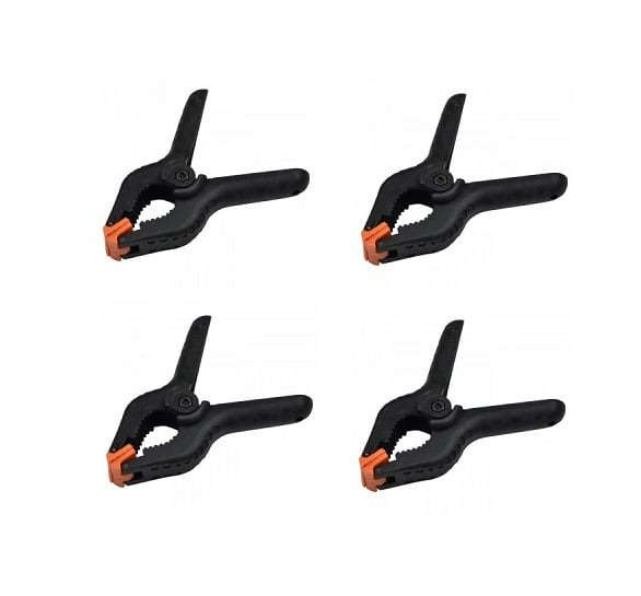 Set studio iluminare cu 2 softbox, 2 becuri LED RGB 50W, white screen, clame pentru panza, geanta transport [2]