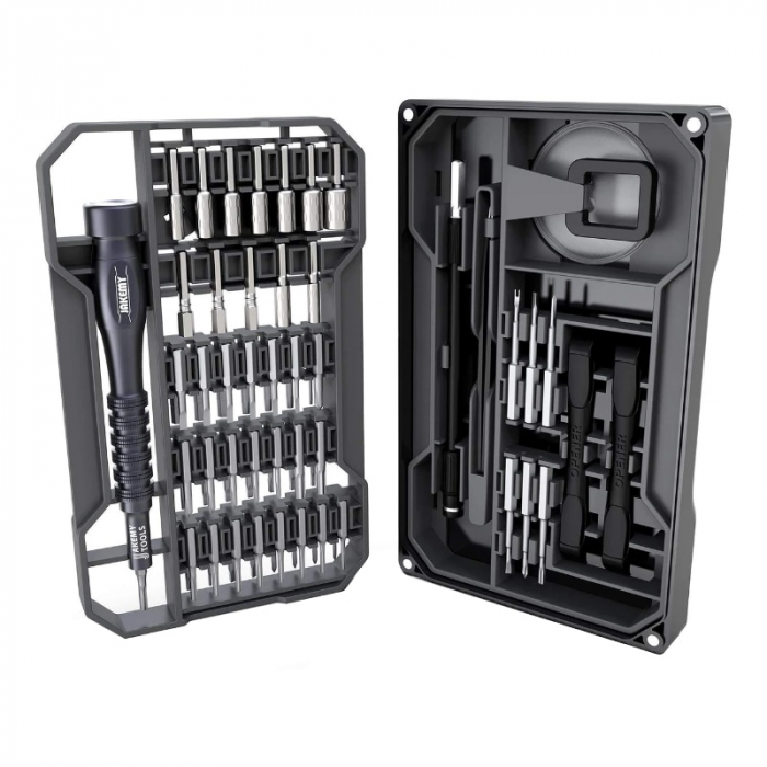 Set Surubelnite de Precizie multifunctionale, Jakemy 8172 Pro Tech, 64 Biti - Negru [3]