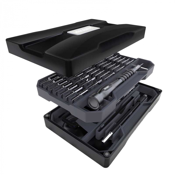Set Surubelnite de Precizie multifunctionale, Jakemy 8172 Pro Tech, 64 Biti - Negru [5]