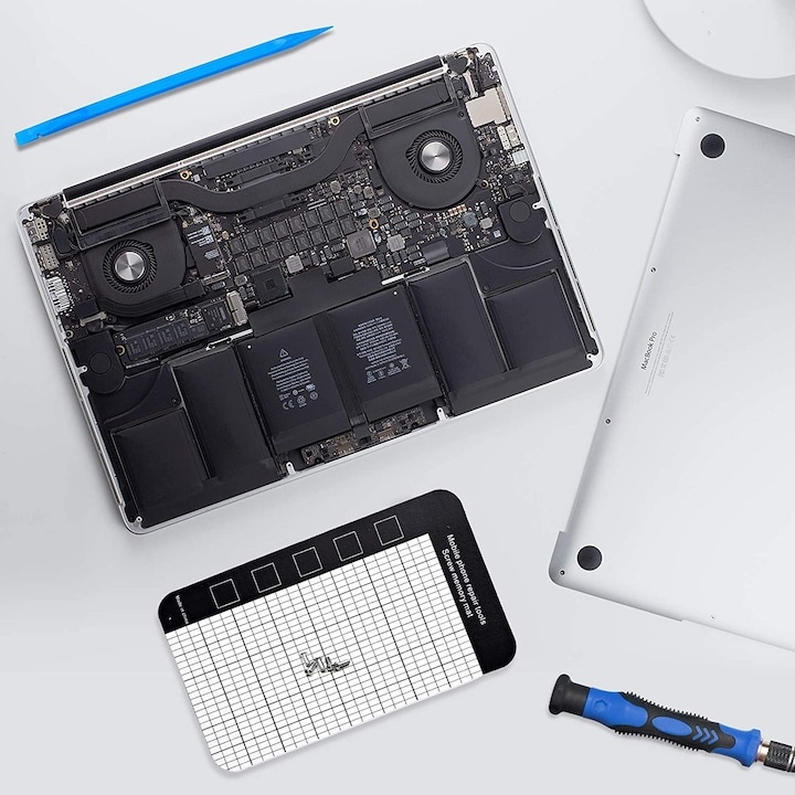 Set surubelnite de precizie 142 piese, 120 biti CR-V si 22 accesorii, magnetice, maner ergonomic, extensie flexibila, pentru telefoane, laptopuri si electronice [3]